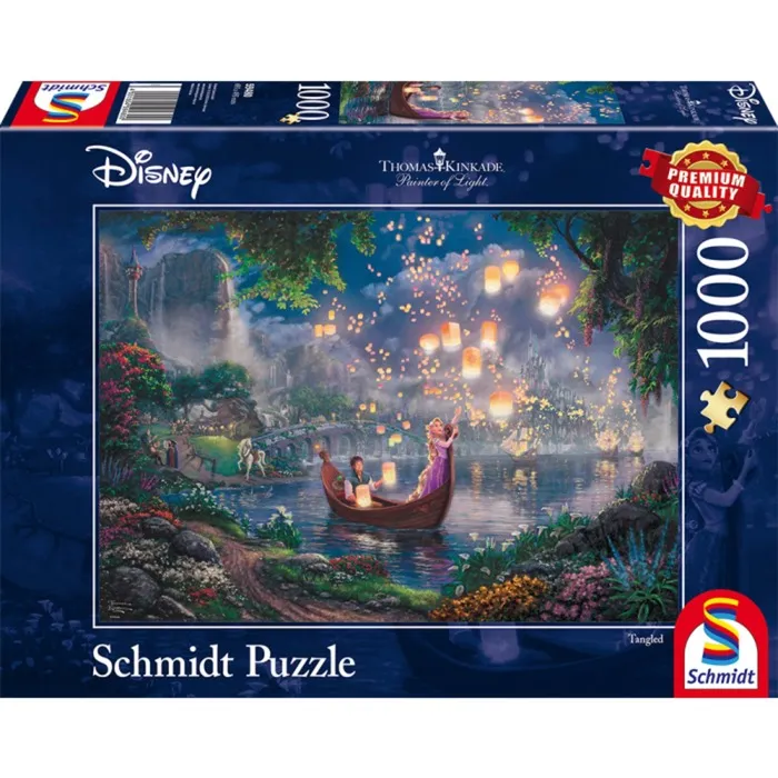 Puzzle Thomas Kinkade: Disney Rapunzel - immagine 1