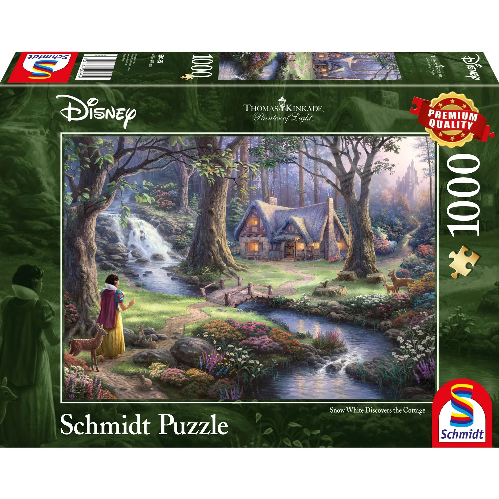 Puzzle Thomas Kinkade: Disney Biancaneve - immagine 1