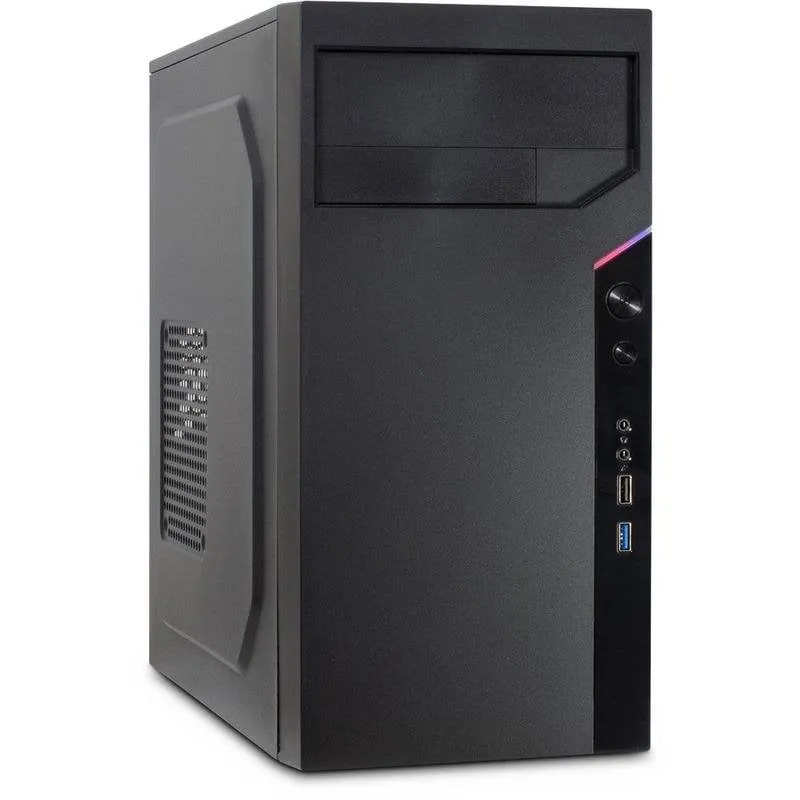 IT-6505 Retro Micro Tower Nero, Chassis Tower - immagine 1