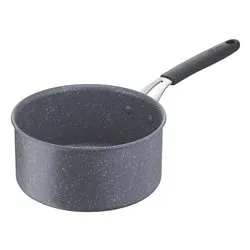 Casseruola Alluminio antiaderente (16cm) fonda 1 manico TEMPRA MINERAL Grigio 012163031116 - immagine 1