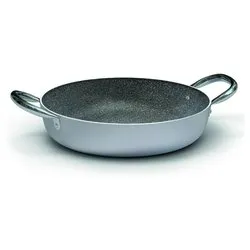 Tegame Alluminio antiaderente (32cm) PROFESSIONALE SERIE 2800 Alluminato e Nero 2808 32 - immagine 1
