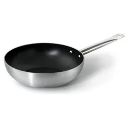 Wok Alluminio antiaderente 1 manico (30cm) CUCINART Silver e Nero V681172WO30 - immagine 1