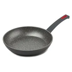 Padella Alluminio antiaderente (24cm) VIVÀ Grigio e Rosso 2246 - immagine 1