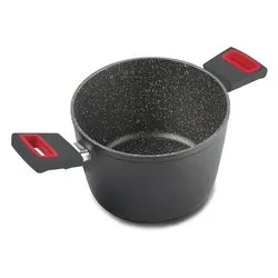 Pentola Alluminio antiaderente (22cm) VIVÀ Grigio e Rosso 2279 - immagine 1