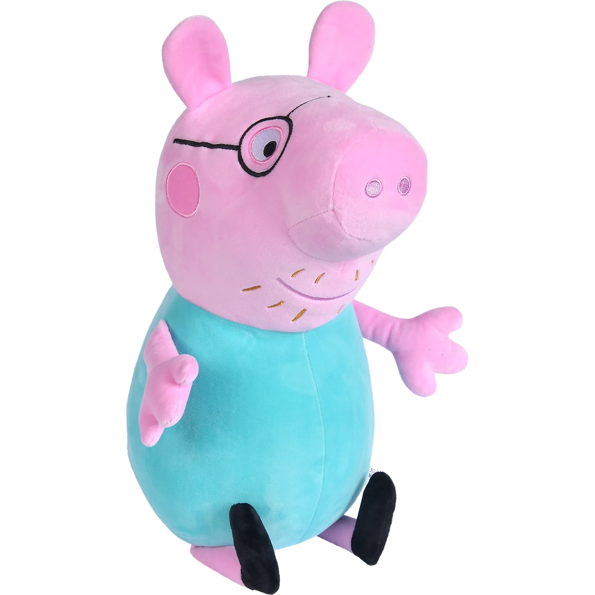 Peppa Pig Papà Pig, Peluche animali - immagine 1