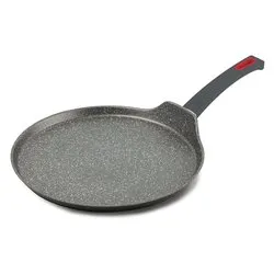 Crepiera Alluminio antiaderente (28cm) VIVÀ Grigio e Rosso 2258 - immagine 1