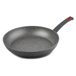 Padella Alluminio antiaderente (32cm) VIVÀ Grigio e Rosso 2284 - immagine 1