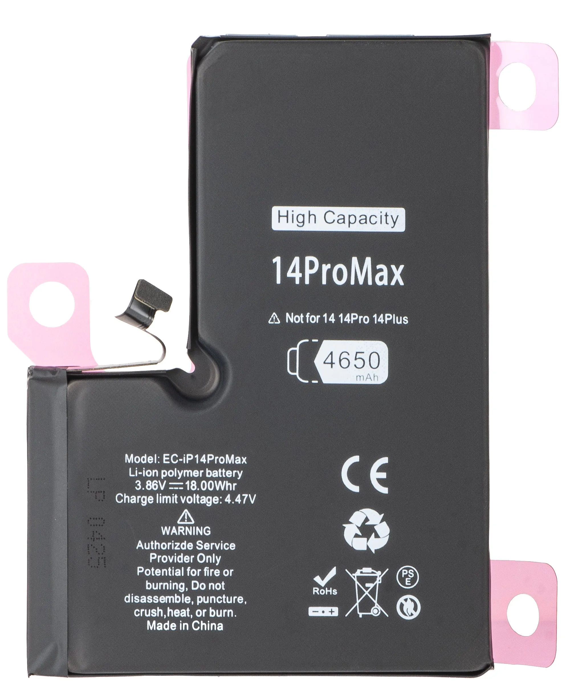 Batteria Apple iPhone 14 Pro Max, High Capacity - immagine 1