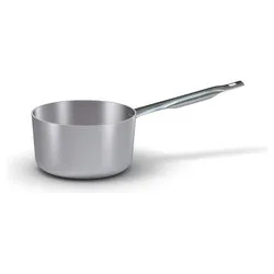 Casseruola Alluminio (24cm) 1 manico PROFESSIONALE SERIE 6800 Silver satinato 6826 24 - immagine 1
