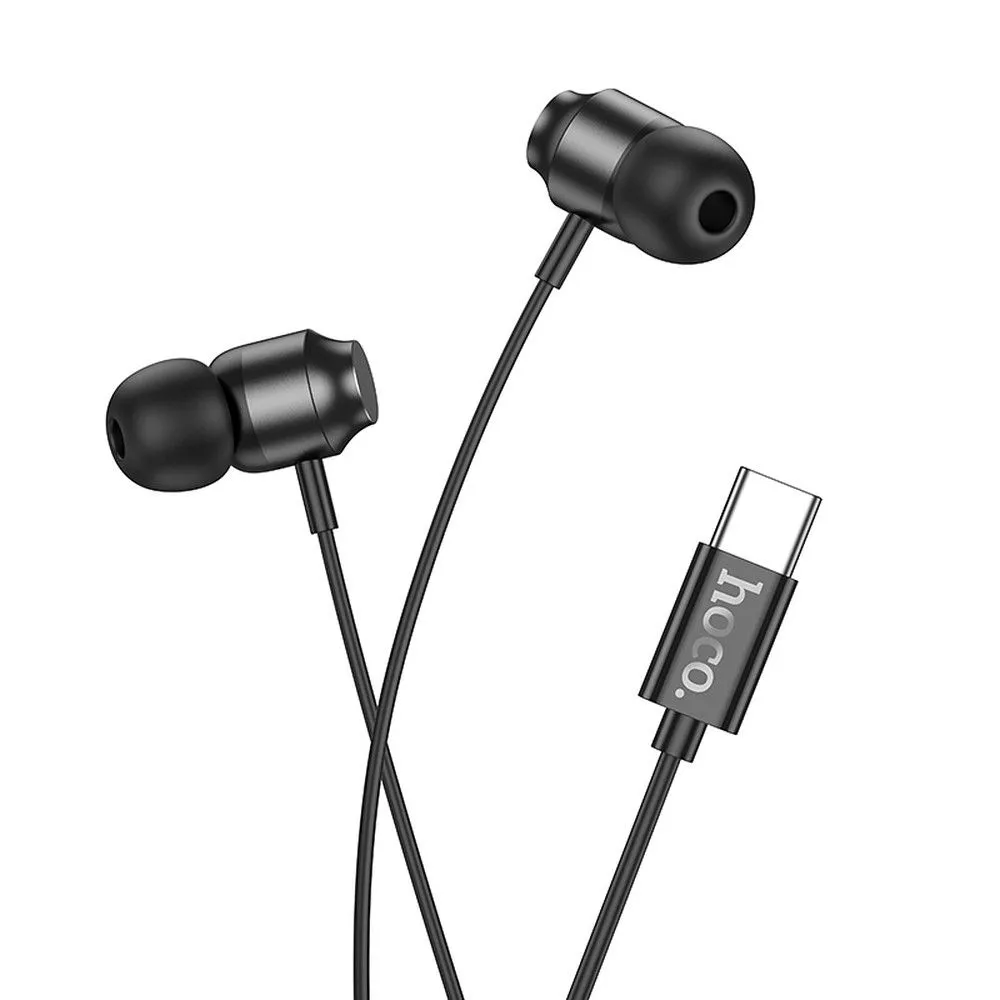Handsfree USB-C HOCO M122, Nero - immagine 1