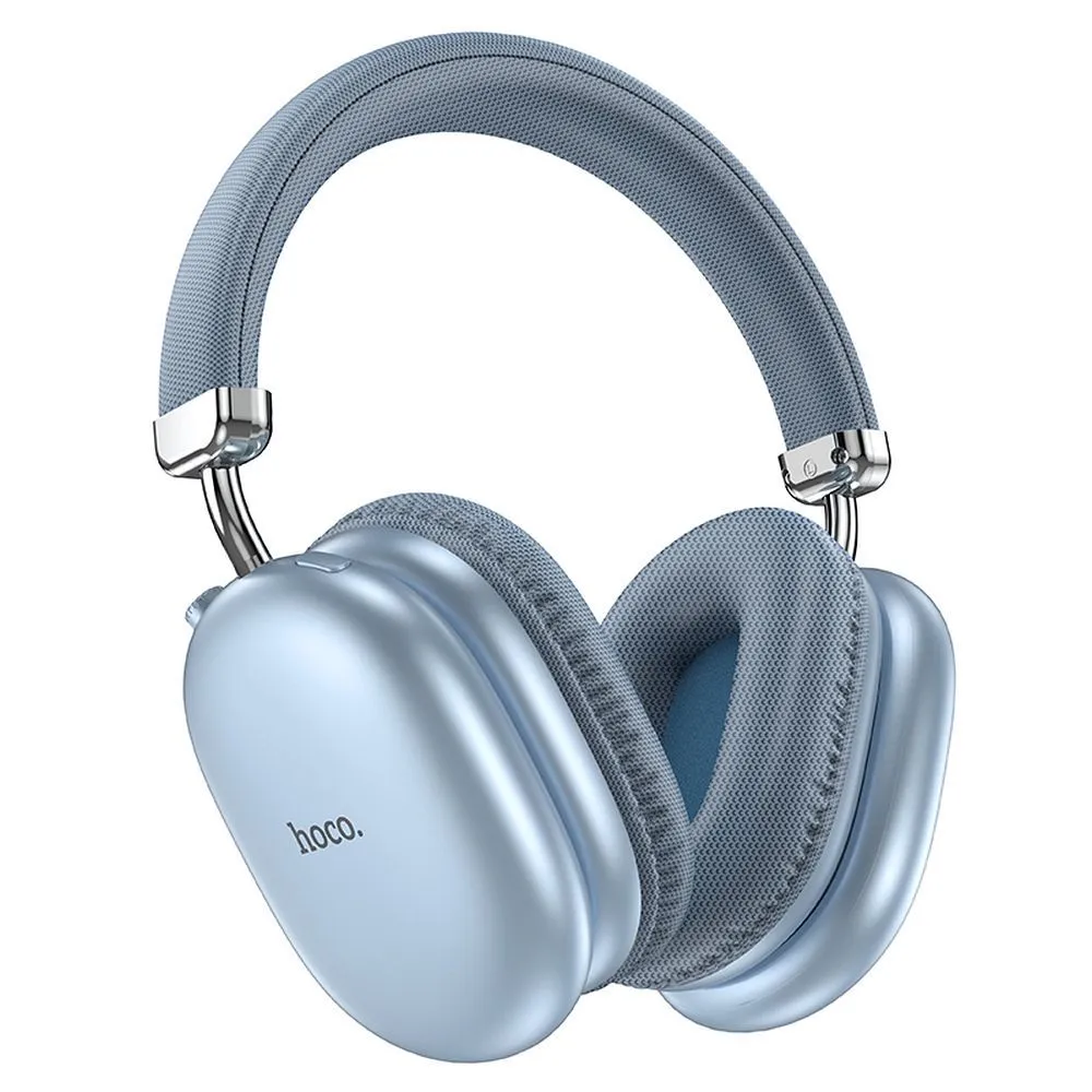 Auricolare Bluetooth HOCO W35 Max, A2DP, Blu - immagine 1
