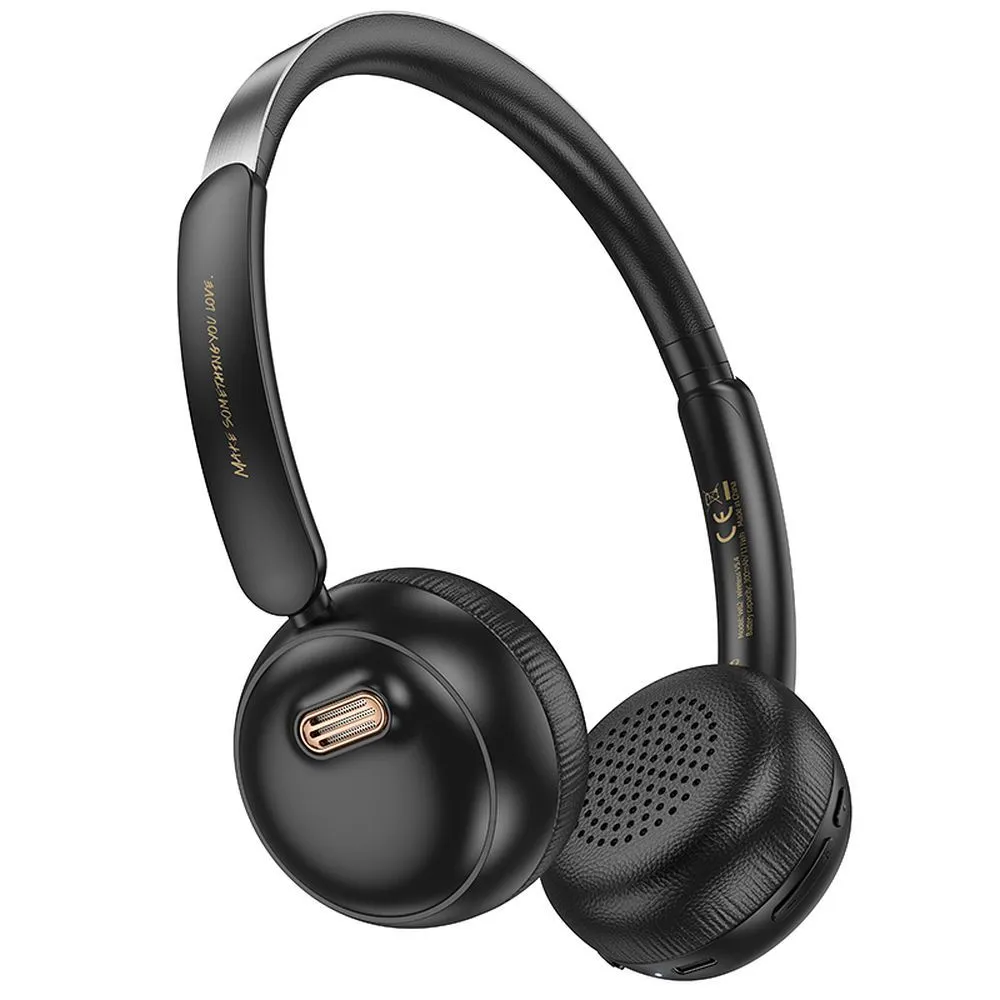 Auricolare Bluetooth HOCO W62, Nero - immagine 1