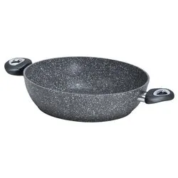 Tegame Alluminio antiaderente (32cm) MADAME PETRAVERA Grigio pietra AP000162 - immagine 1