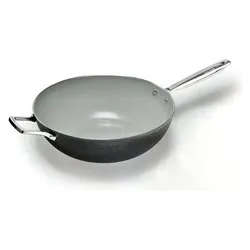 Wok Alluminio antiaderente (32cm) ARMONIA FINEGRES Nero 0005394332 - immagine 1