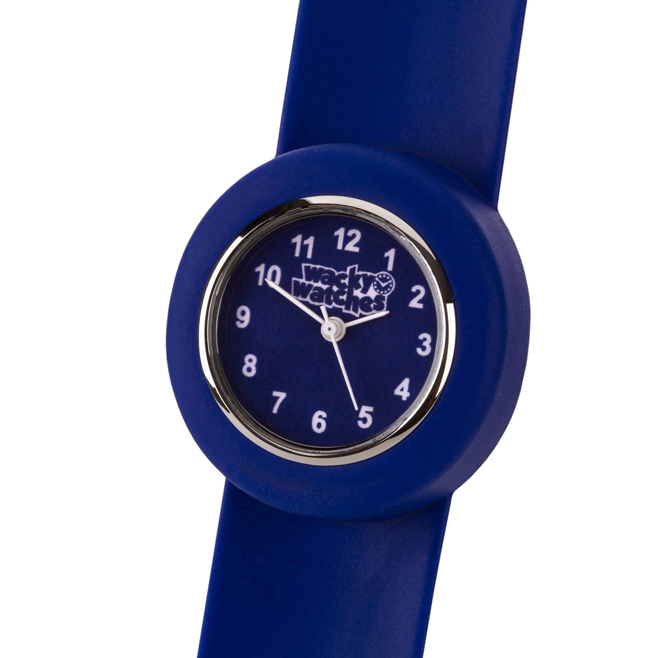 Popwatch Slapwatch, orologio per bambini con cinturino in silicone, facile da indossare, per imparare a leggere l’ora - immagine 4