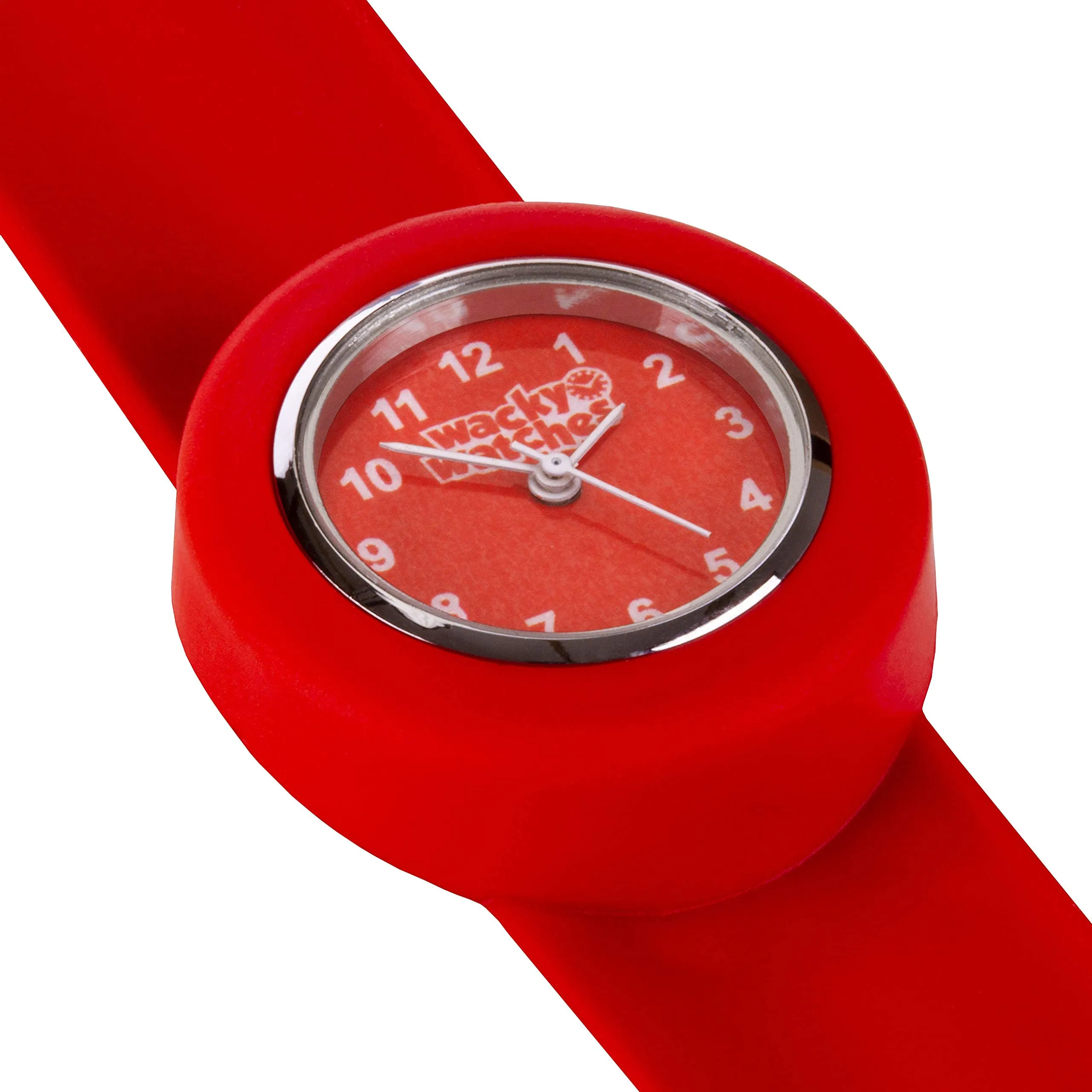Popwatch Slapwatch, orologio per bambini con cinturino in silicone, facile da indossare, per imparare a leggere l’ora - immagine 2