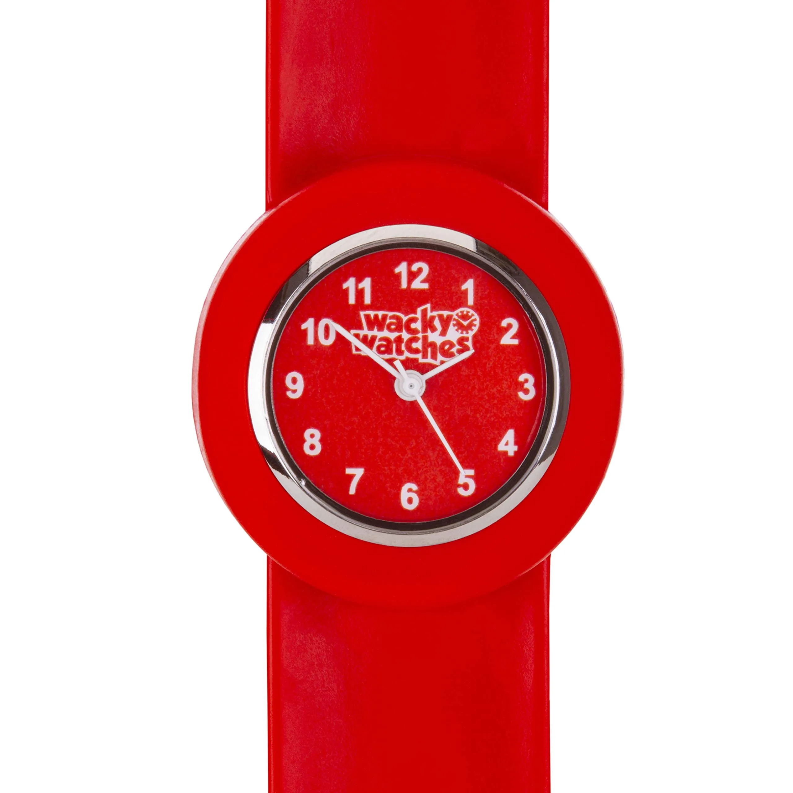 Popwatch Slapwatch, orologio per bambini con cinturino in silicone, facile da indossare, per imparare a leggere l’ora - immagine 3