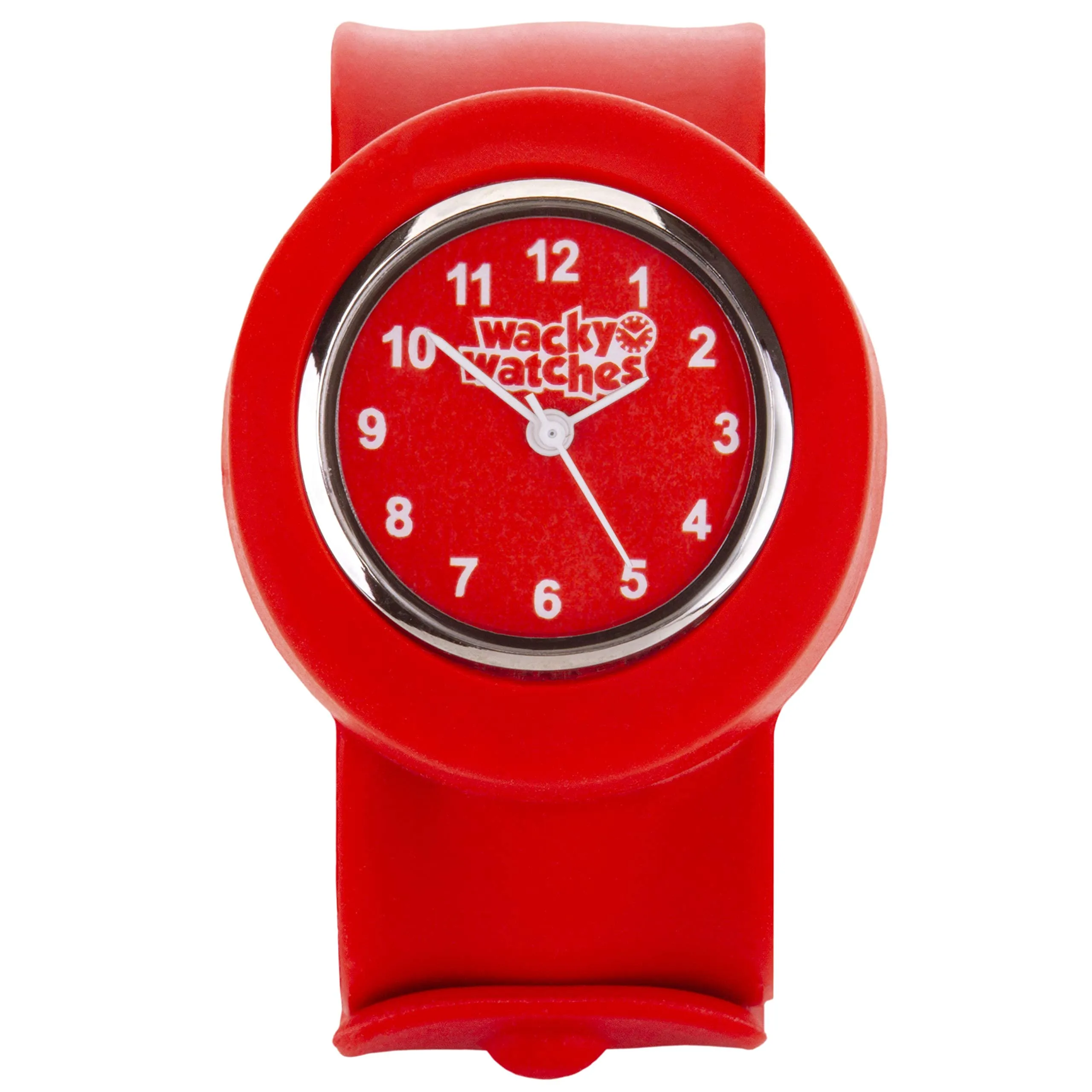 Popwatch Slapwatch, orologio per bambini con cinturino in silicone, facile da indossare, per imparare a leggere l’ora - immagine 5