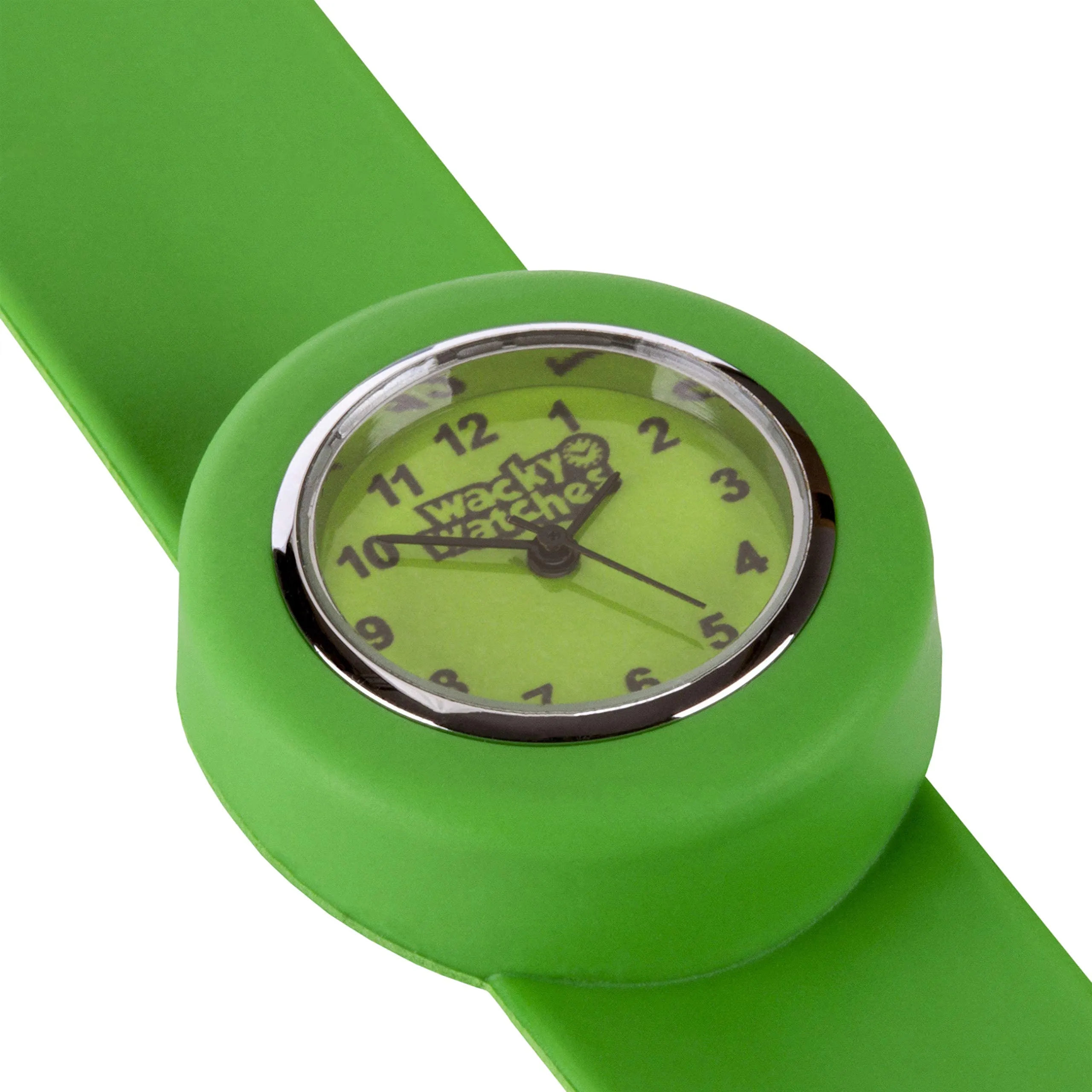 Popwatch Slapwatch, orologio per bambini con cinturino in silicone, facile da indossare, per imparare a leggere l’ora - immagine 2