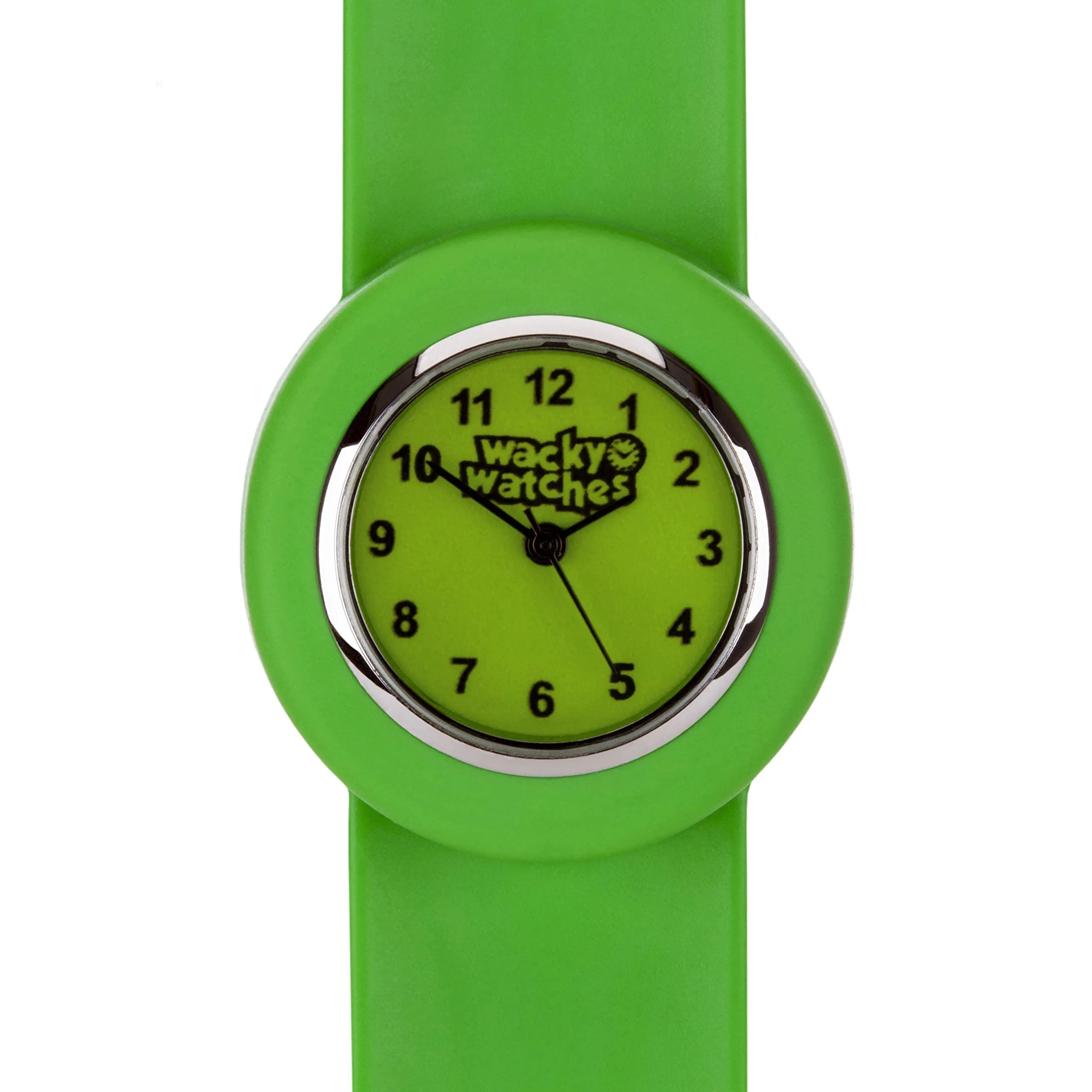 Popwatch Slapwatch, orologio per bambini con cinturino in silicone, facile da indossare, per imparare a leggere l’ora - immagine 3