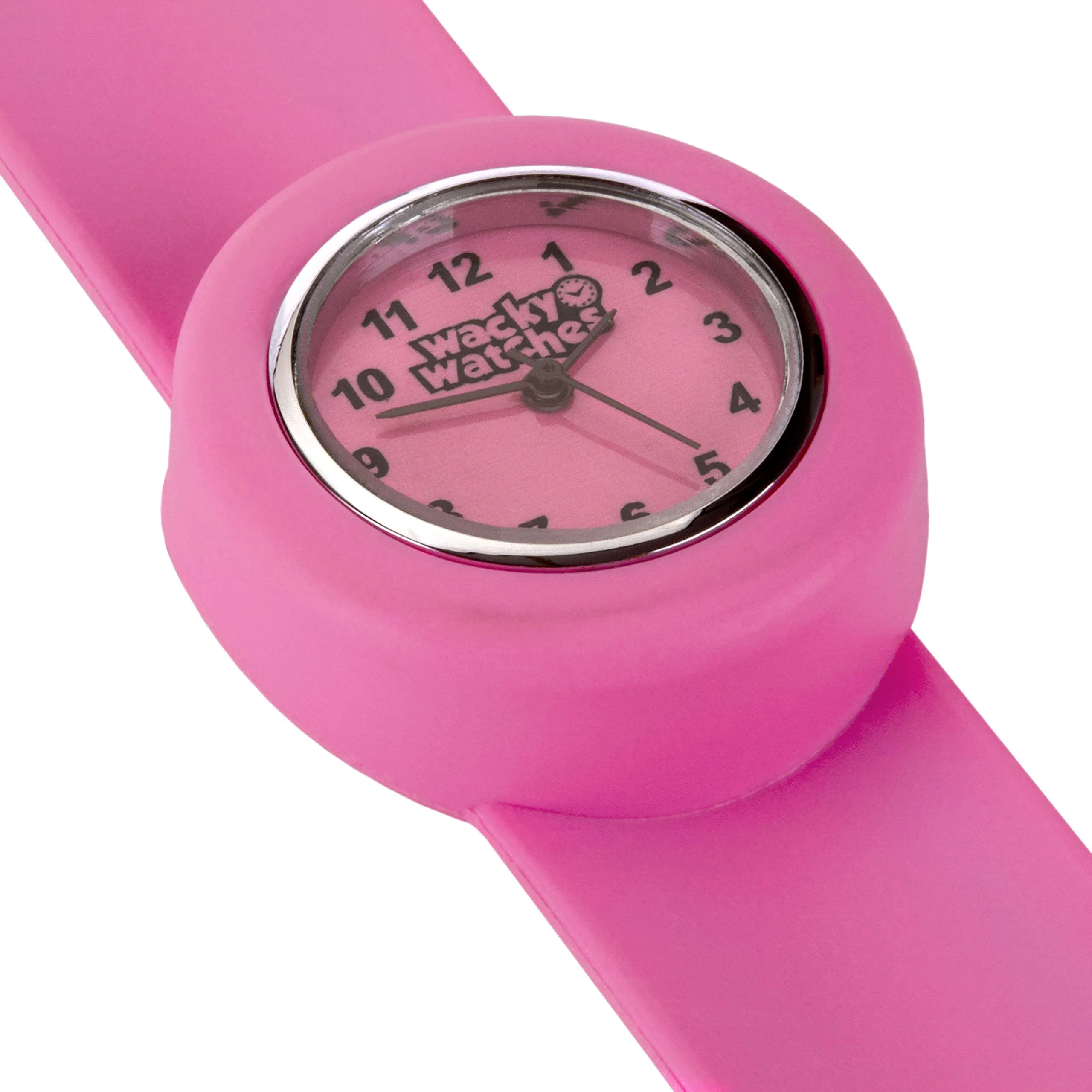 Popwatch Slapwatch, orologio per bambini con cinturino in silicone, facile da indossare, per imparare a leggere l’ora - immagine 2