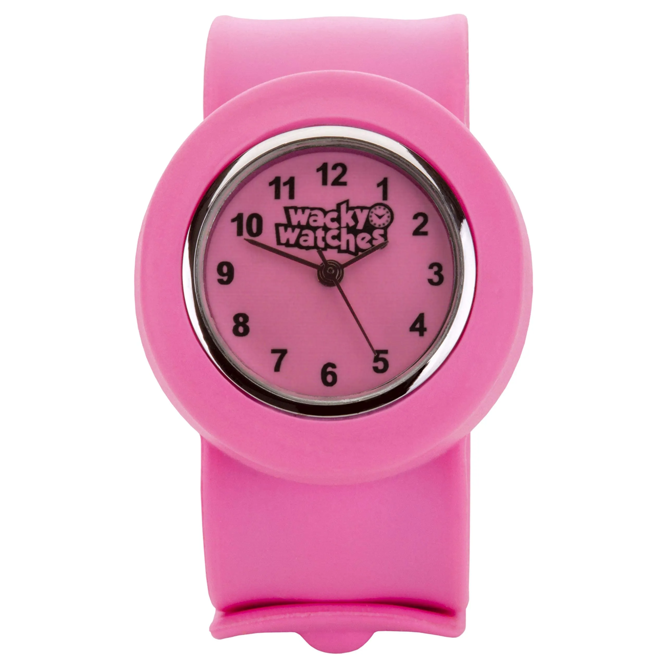 Popwatch Slapwatch, orologio per bambini con cinturino in silicone, facile da indossare, per imparare a leggere l’ora - immagine 3