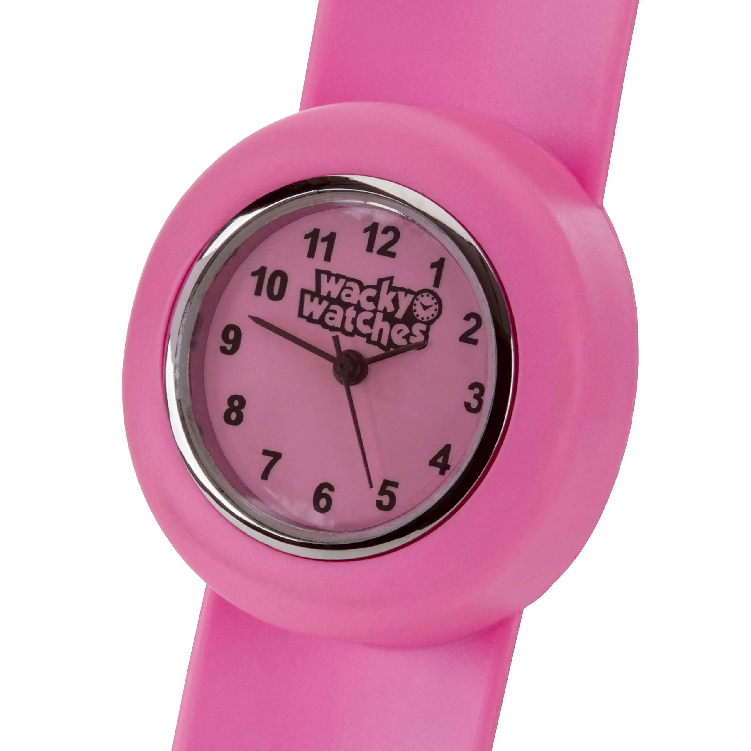 Popwatch Slapwatch, orologio per bambini con cinturino in silicone, facile da indossare, per imparare a leggere l’ora - immagine 4