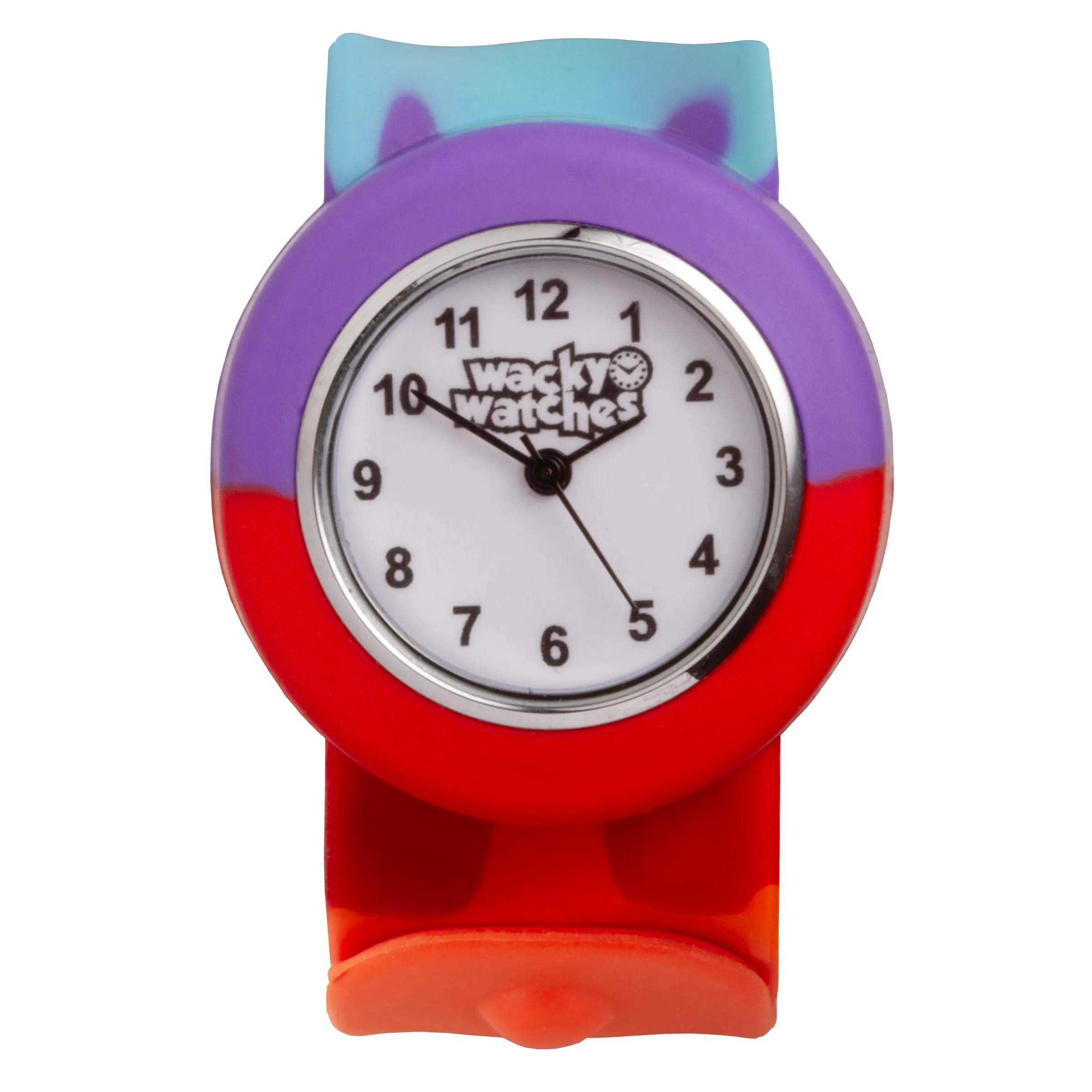 Popwatch Slapwatch, orologio per bambini con cinturino in silicone, facile da indossare, per imparare a leggere l’ora - immagine 5