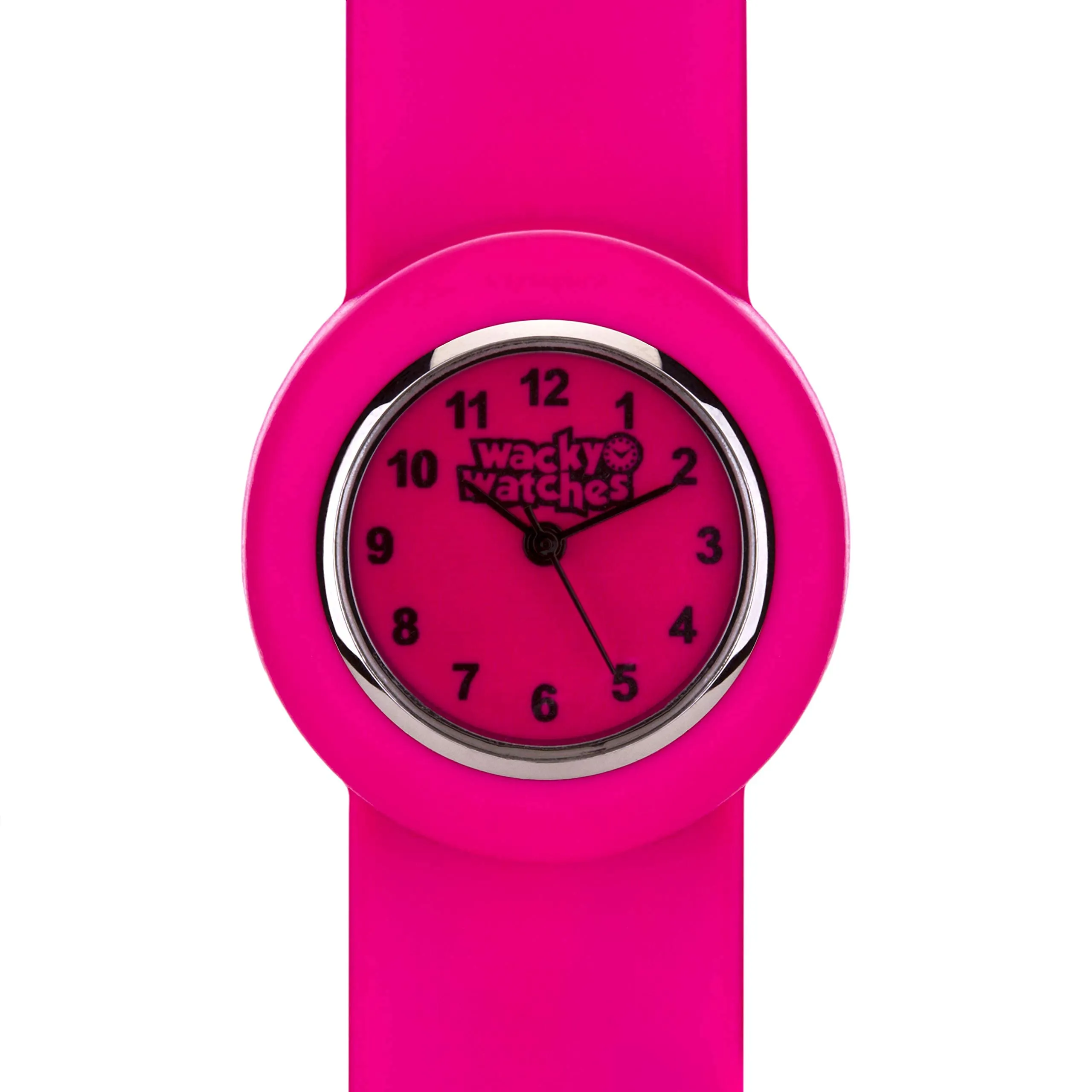 Popwatch Slapwatch, orologio per bambini con cinturino in silicone, facile da indossare, per imparare a leggere l’ora - immagine 3