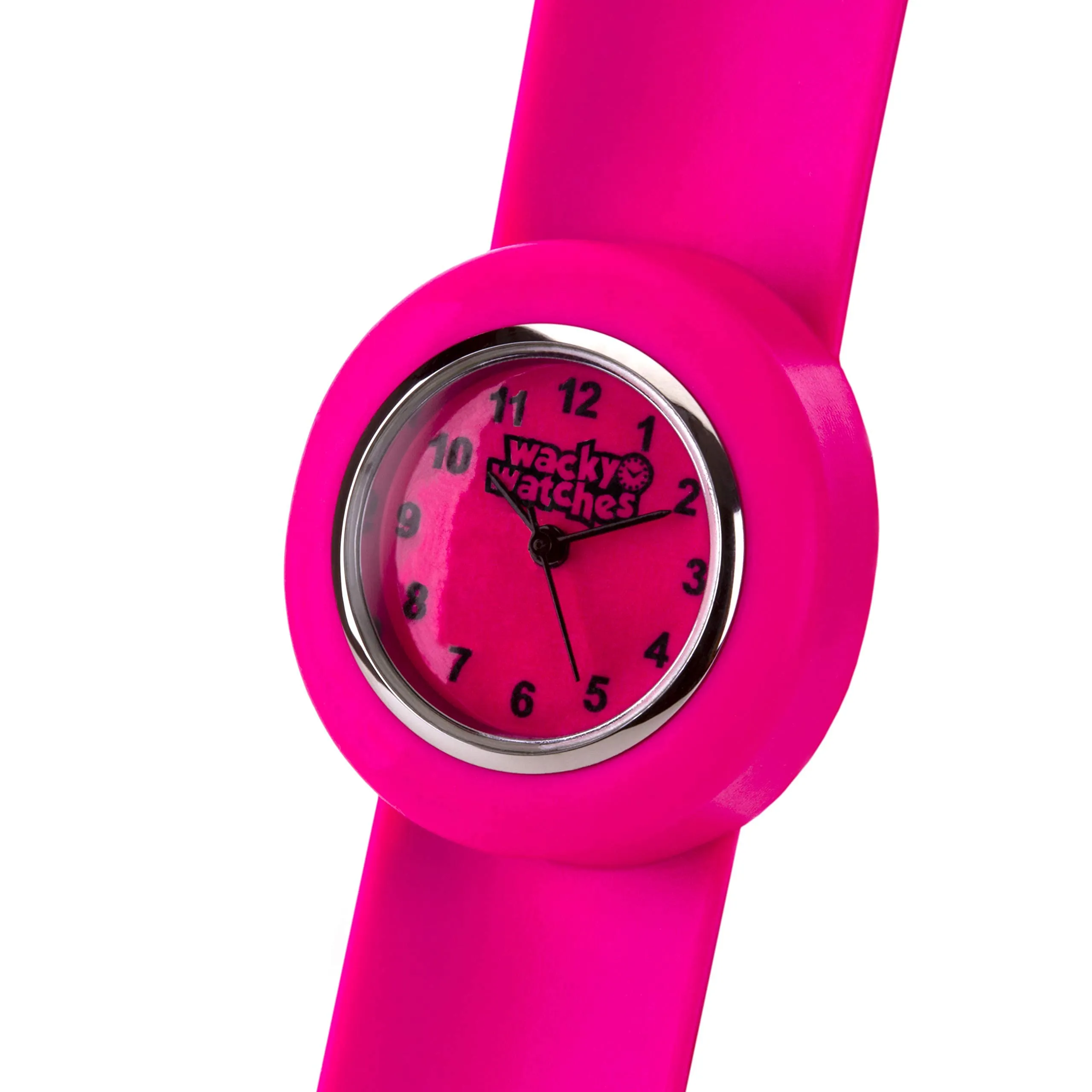 Popwatch Slapwatch, orologio per bambini con cinturino in silicone, facile da indossare, per imparare a leggere l’ora - immagine 4