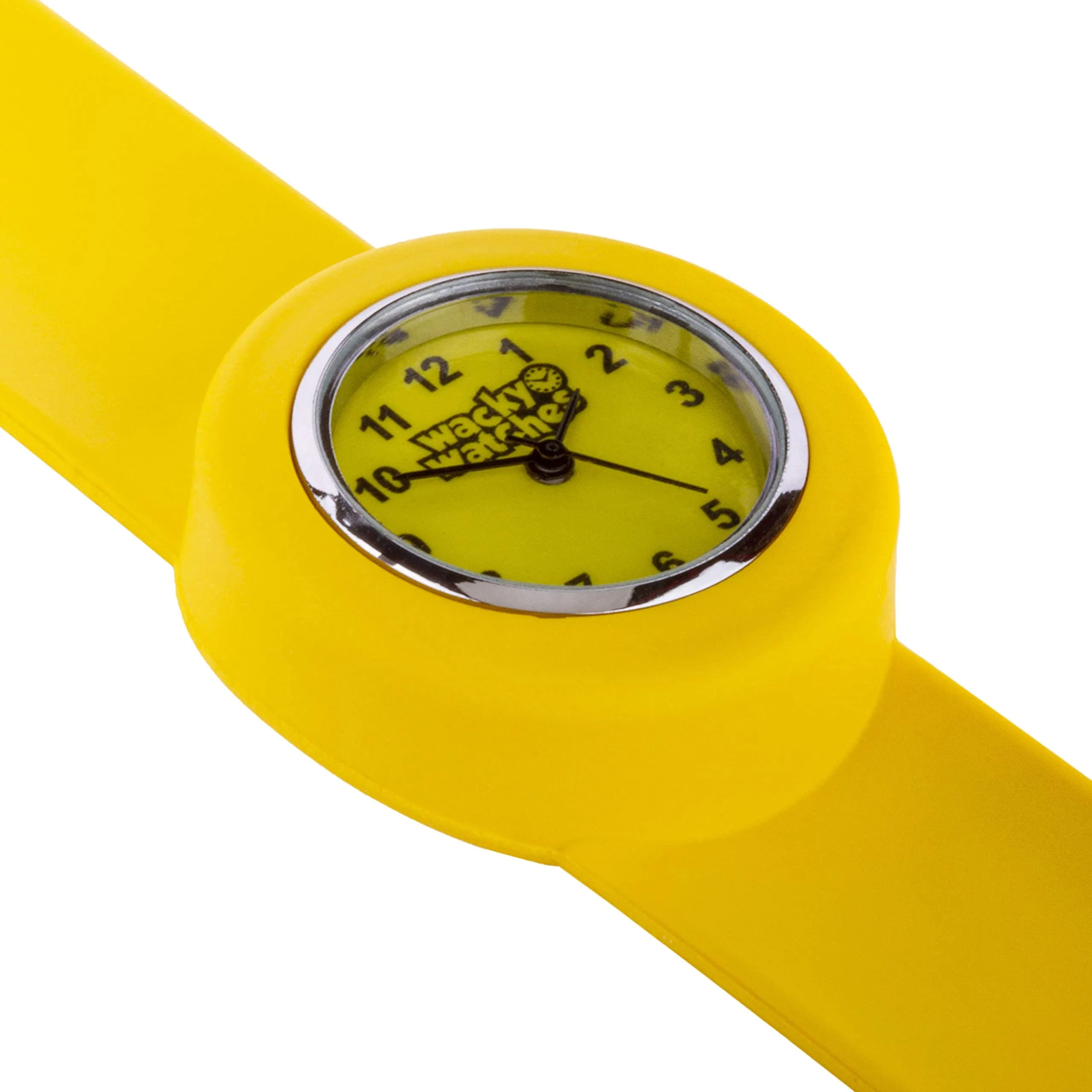 Popwatch Slapwatch, orologio per bambini con cinturino in silicone, facile da indossare, per imparare a leggere l’ora - immagine 2
