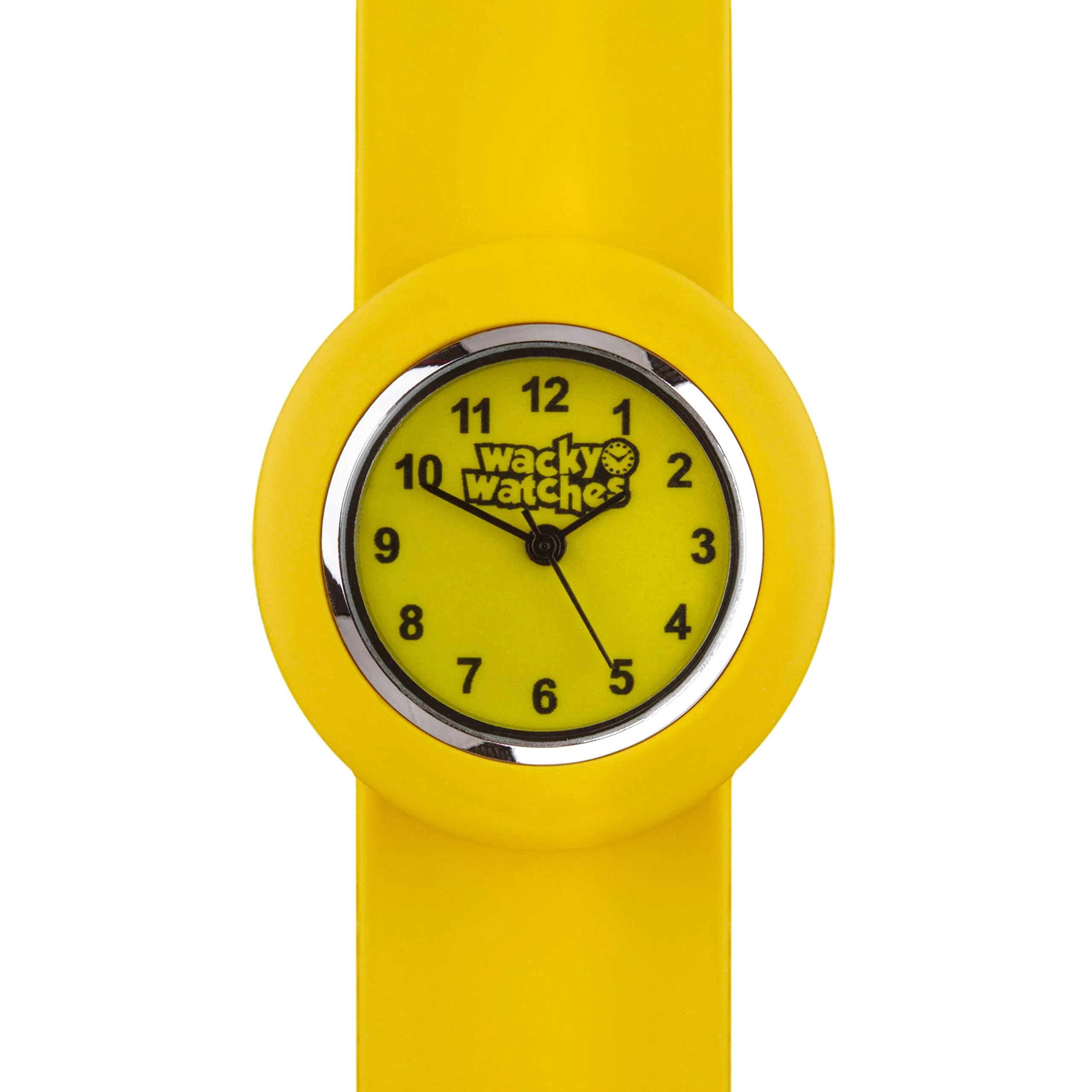 Popwatch Slapwatch, orologio per bambini con cinturino in silicone, facile da indossare, per imparare a leggere l’ora - immagine 3
