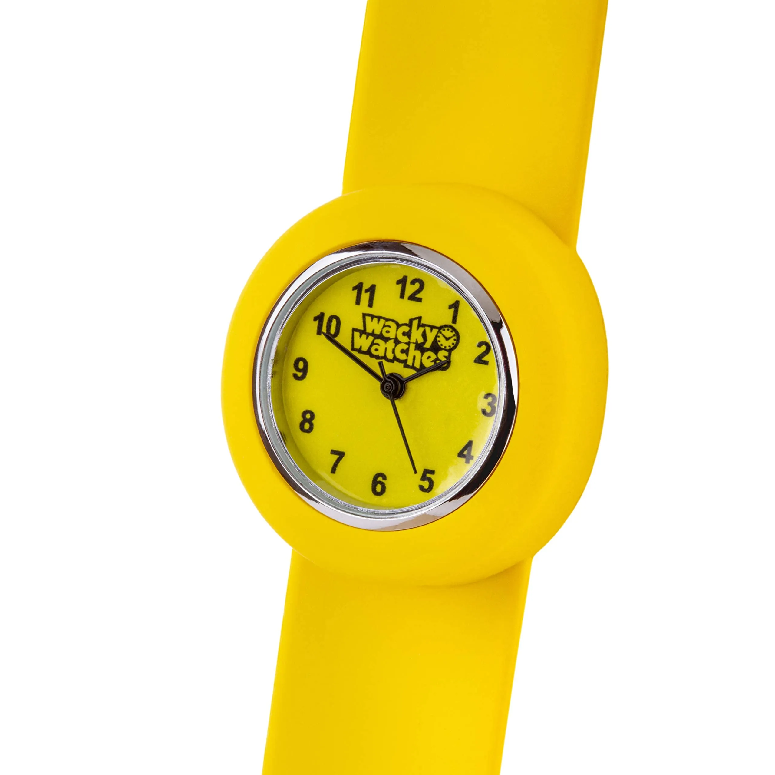 Popwatch Slapwatch, orologio per bambini con cinturino in silicone, facile da indossare, per imparare a leggere l’ora - immagine 4