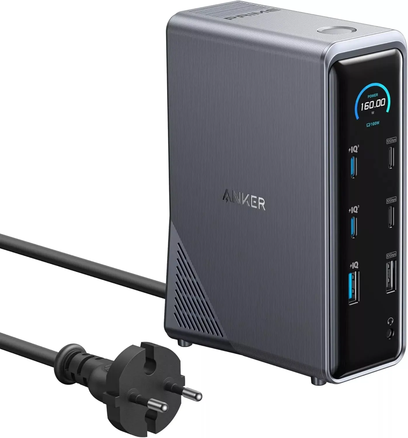 Hub Multifunzionale Anker Prime 737, 2 x USB-A 3.0 - 3 x USB-A - 5 x USB-C - 2 x HDMI - 1 x Jack 3.5mm - 1 x RJ45, Nero A83B63A1 - immagine 1