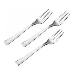 Set forchette dessert 3 pz Inox 18/0 (15cm) AMBASSADOR Cromo lucido CVL180C3 - immagine 1