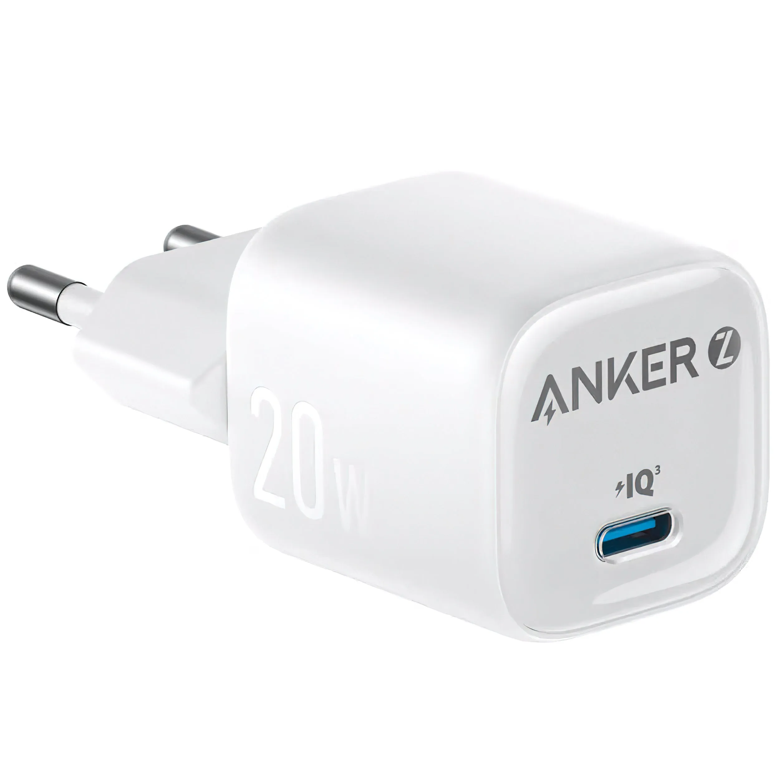 Caricabatterie Rete Anker Zolo, 20W, 3A, 1 x USB-C, Bianco A2699G21 - immagine 1