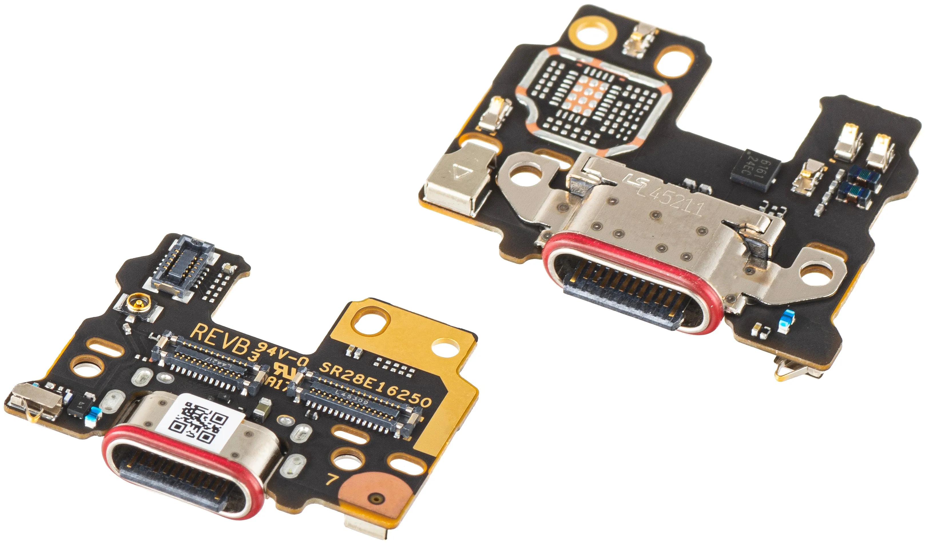 Scheda con Connettore di Ricarica - Microfono Motorola Edge 50, Service Pack 5P68C24920 - immagine 1