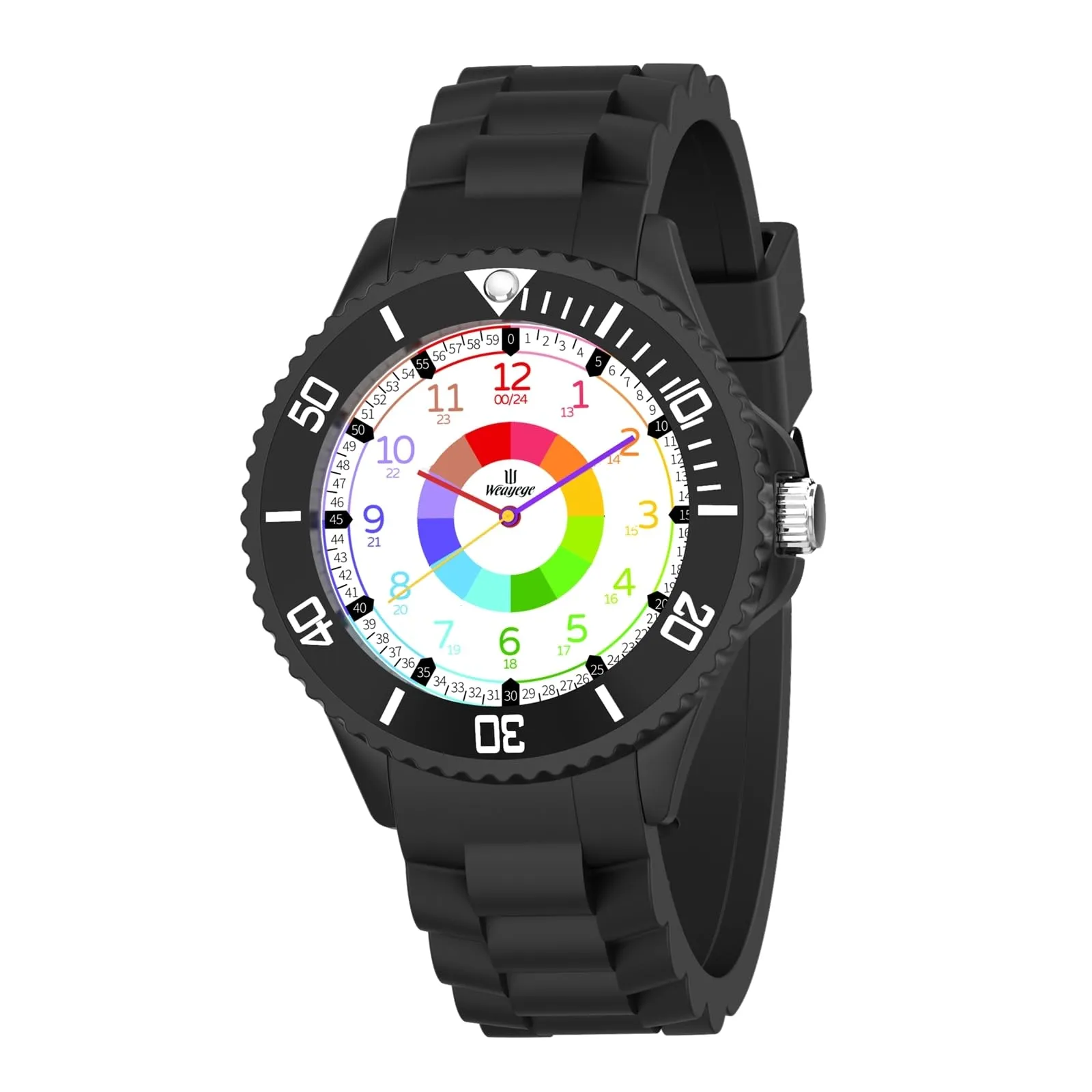 Orologio Educativo per Bambino, Orologio da polso impermeabile 3ATM, Didattico regalo 4-18 anni, Full HD 1080P Home - immagine 1