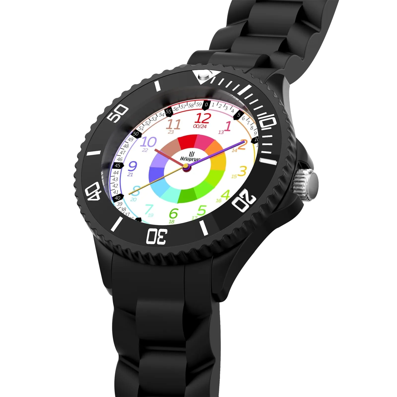 Orologio Educativo per Bambino, Orologio da polso impermeabile 3ATM, Didattico regalo 4-18 anni, Full HD 1080P Home - immagine 2