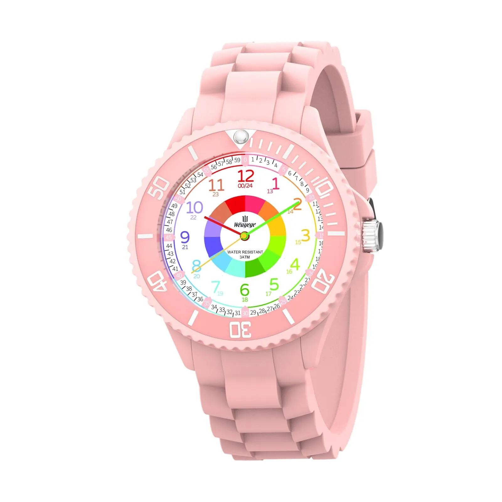 Weayege Orologio per Bambini, Educativo e Impermeabile 3ATM, Regalo Didattico 4-18 Anni, Full HD 1080P Home - immagine 1