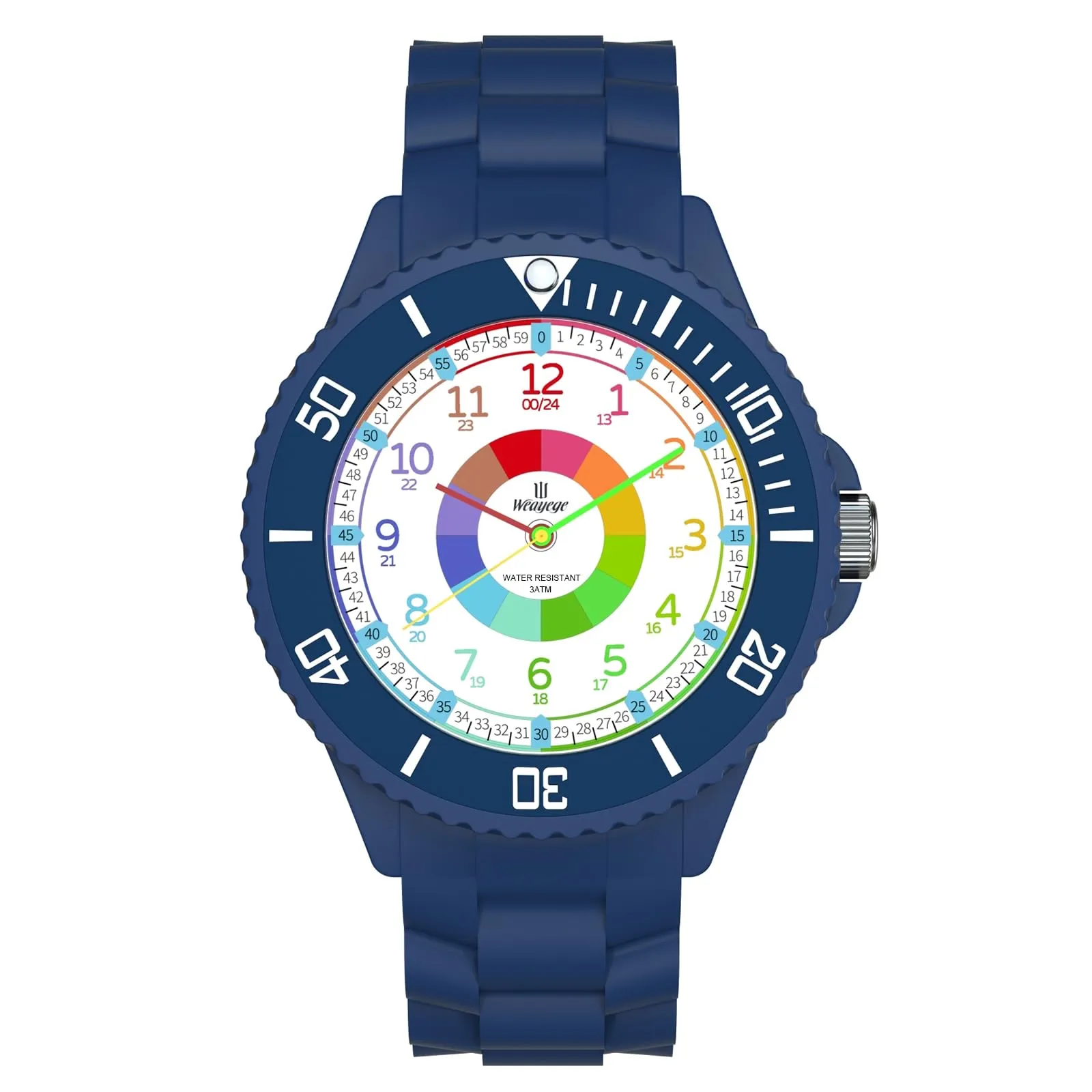Orologio Educativo per Bambino, Orologio da polso impermeabile 3ATM, Didattico regalo 4-18 anni, Full HD 1080P Home - immagine 1