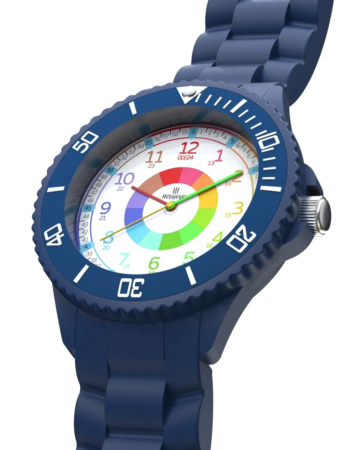 Orologio Educativo per Bambino, Orologio da polso impermeabile 3ATM, Didattico regalo 4-18 anni, Full HD 1080P Home - immagine 2