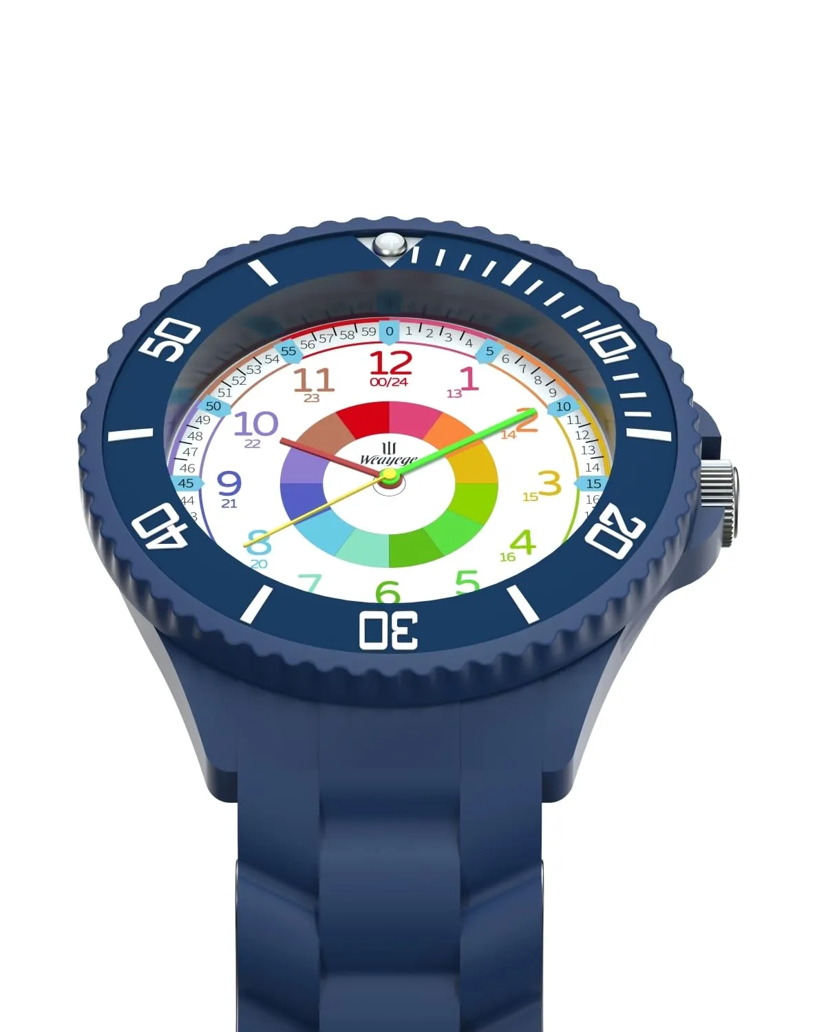 Orologio Educativo per Bambino, Orologio da polso impermeabile 3ATM, Didattico regalo 4-18 anni, Full HD 1080P Home - immagine 3