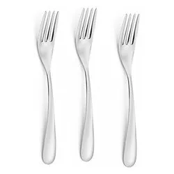 Set forchette frutta 3 pz Inox 18/10 (18,9cm) HOTEL Cromo lucido CVLX70C3 - immagine 1