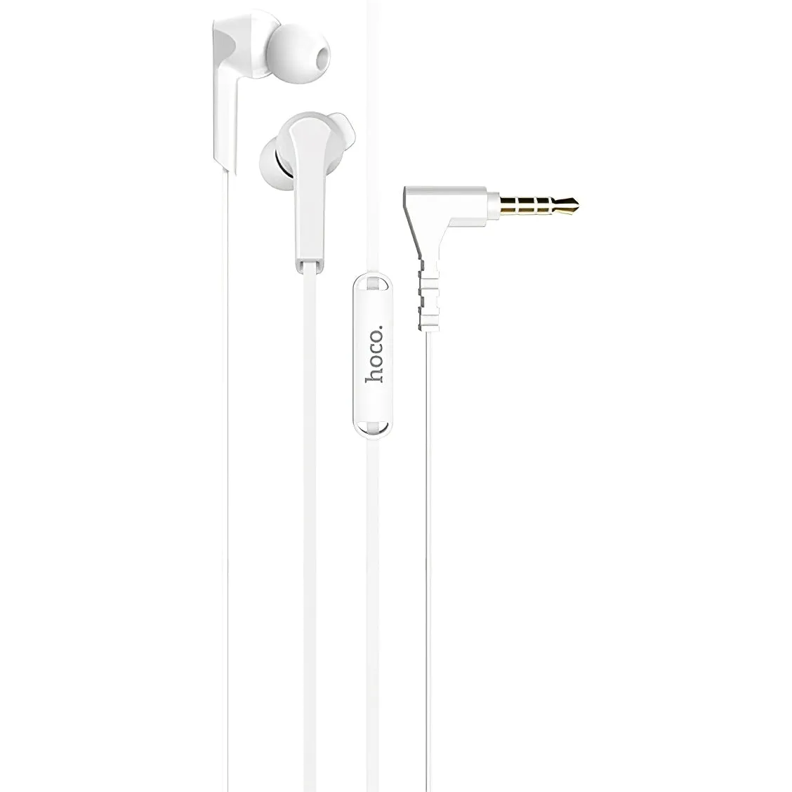 Handsfree 3.5mm HOCO M72 Admire, Bianco - immagine 1