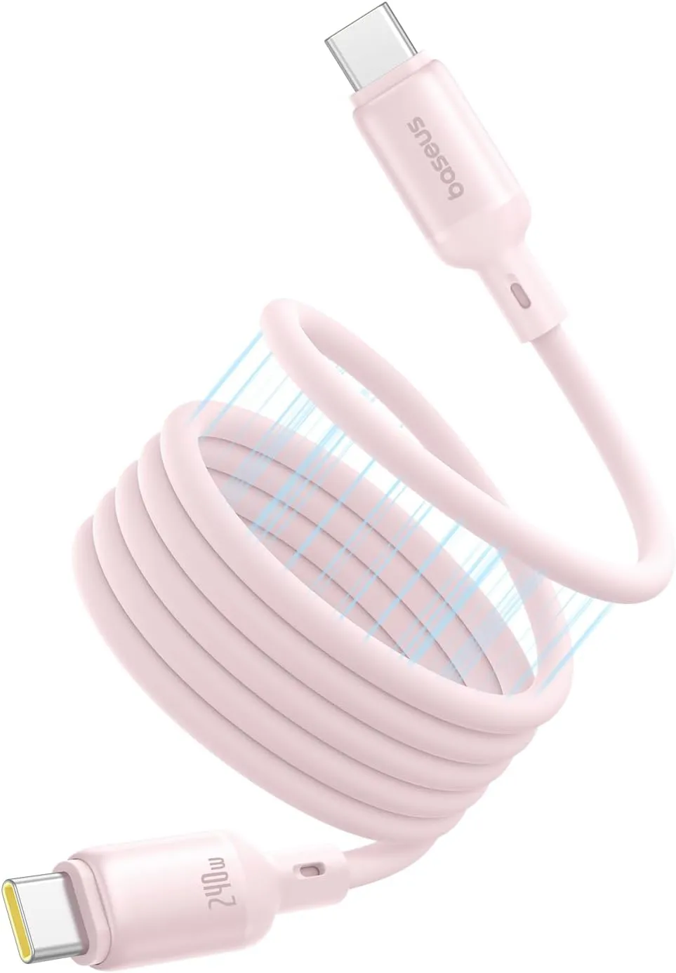 Cavo Dati e Ricarica USB-C - USB-C Baseus PicoGo, 240W, 1m, Rosa P10376800411-00 - immagine 1