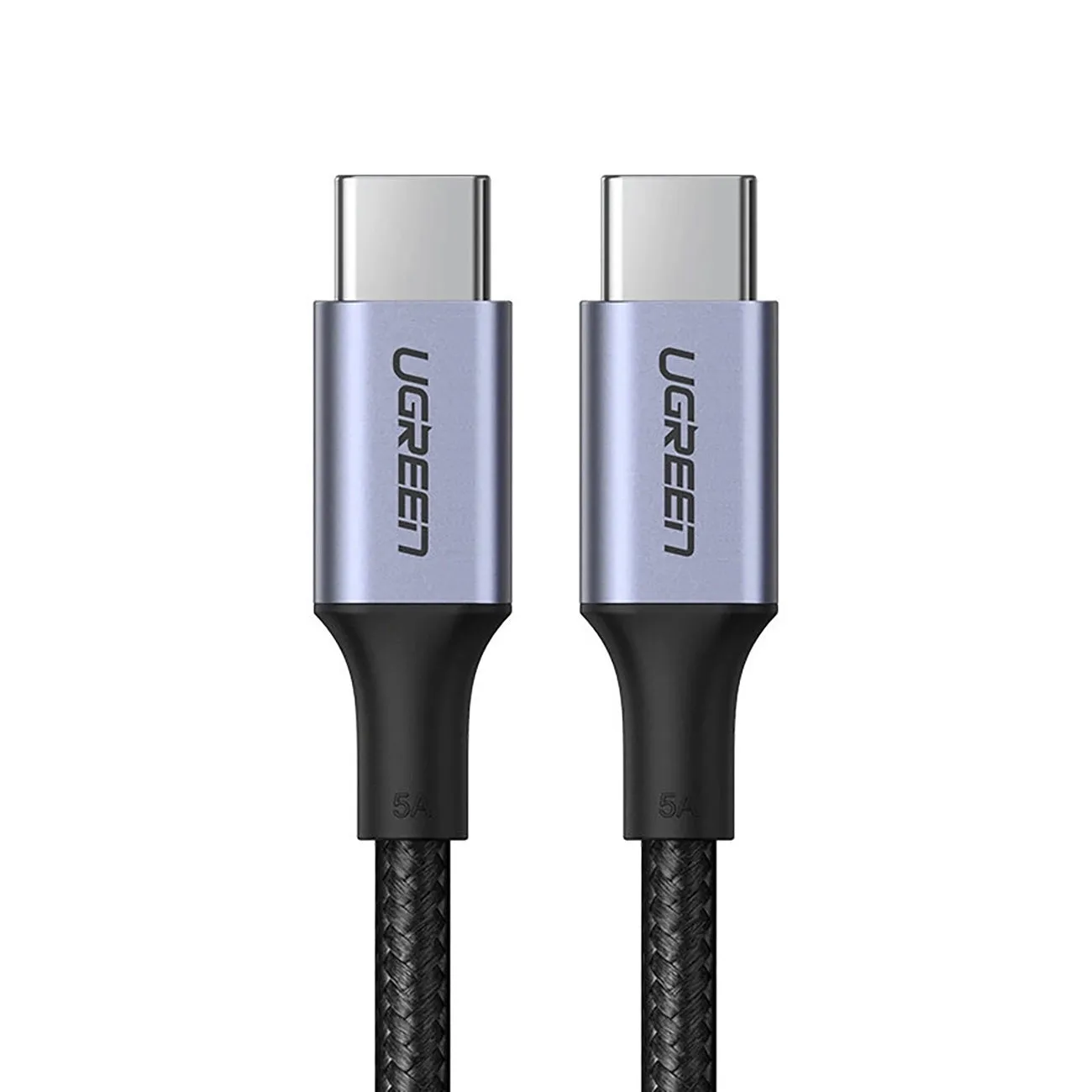 Cavo Dati e Ricarica USB-C - USB-C UGREEN US316, 100W, 1.5m, Grigio - immagine 1