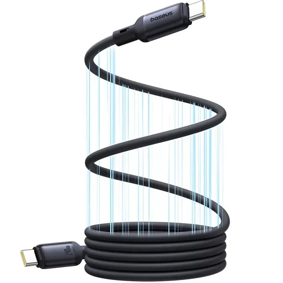 Cavo Dati e Ricarica USB-C - USB-C Baseus PicoGo, 240W, 1m, Nero P10376800121-00 - immagine 1