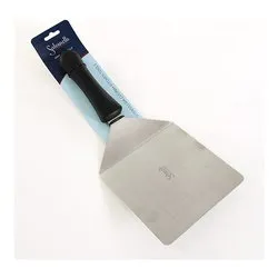 Spatola cucina Fiorentina inox (19x19cm) Acciaio e Nero SPFI19 - immagine 1