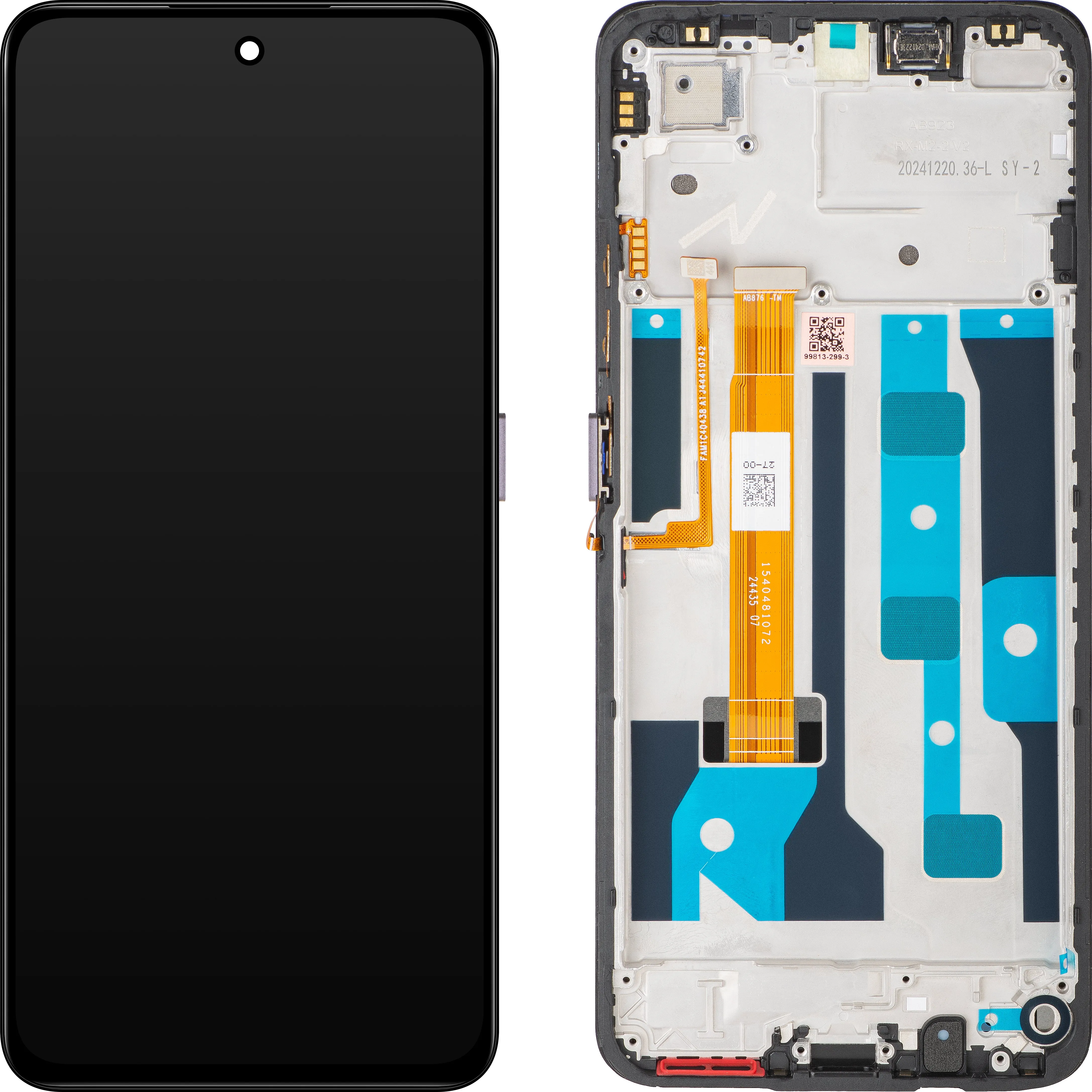 Display con Touchscreen Realme C75 4G, con Cornice, Nero (Storm Black) Service Pack 621029000365 - immagine 1